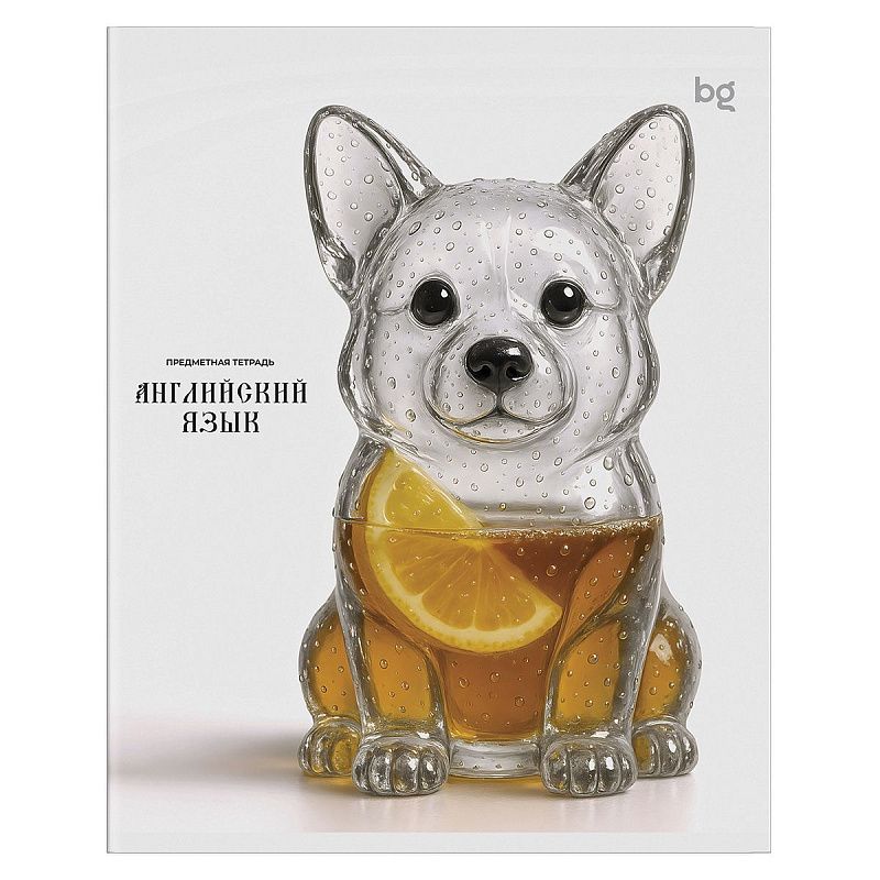 Тетрадь предметная 48л. BG "Юный гений" - Английский язык, эконом