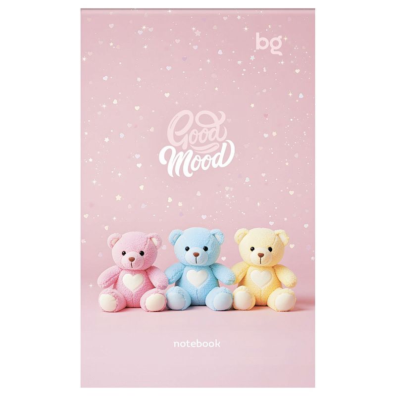 Блокнот А7 48л. на склейке BG "Девичьи радости"