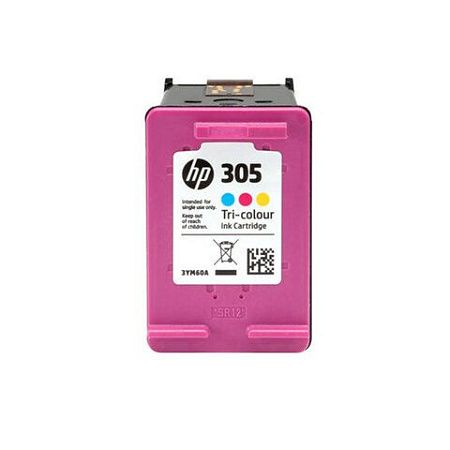 Картридж струйный HP (3YM60AE) DJ 2320/2720/4120, №305, трехцветный, оригинальный, ресурс 100 страниц 