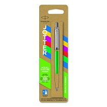 Ручка шариковая Parker "Jotter Green CT" синяя, 1,0мм, кнопочн., пластик. корпус, блистер