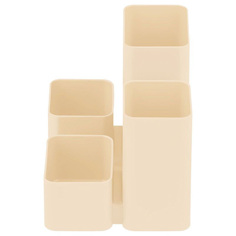 Настольная подставка СТАММ "Юниор", пластиковая, бежевая