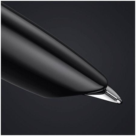 Ручка перьевая Parker "51 Black CT" черная, 0,8мм, подарочная упаковка 