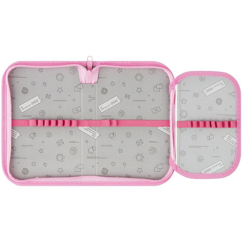 Пенал 1 отделение, 200*130 ArtSpace "Cool couple" доп. секция, ткань 