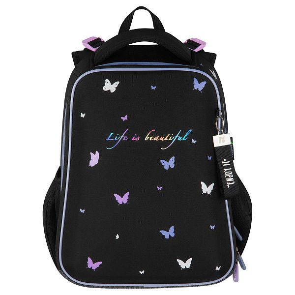 Ранец Berlingo Expert "Life is Beautiful" 37*28*16см, 2 отделения, 2 кармана, анатомическая спинка