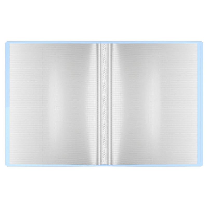 Папка с 30 вкладышами Berlingo "Haze", 17мм, 600мкм, с внутр. карманом, сиреневая, софт-тач 