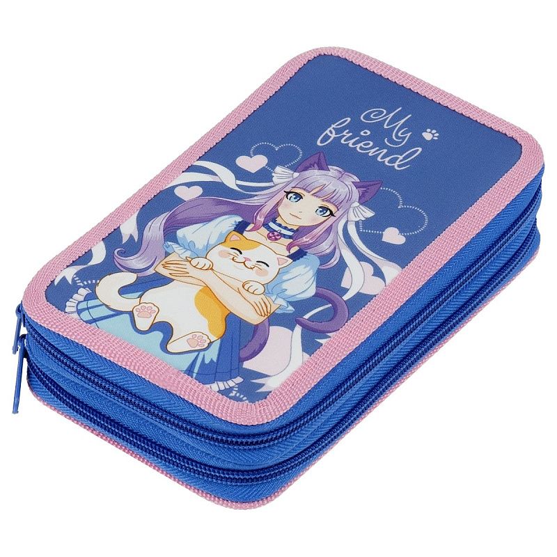 Пенал 2 отделения, 190*110 ArtSpace "My Friend", ткань 