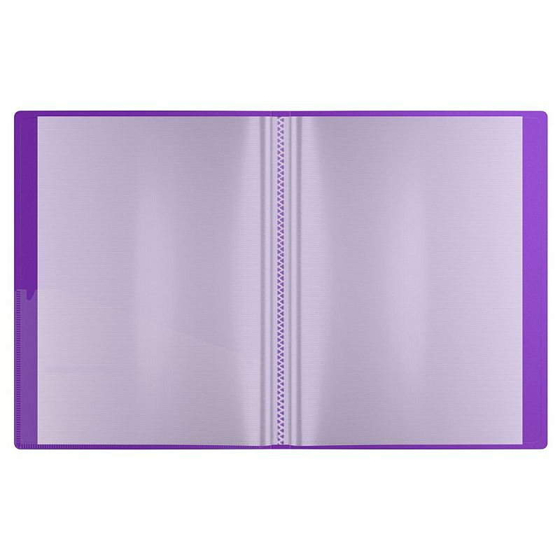 Папка с 10 вкладышами Berlingo "Your Way" А4, 17мм, 600мкм, фиолетовая, с внутр. карманом 