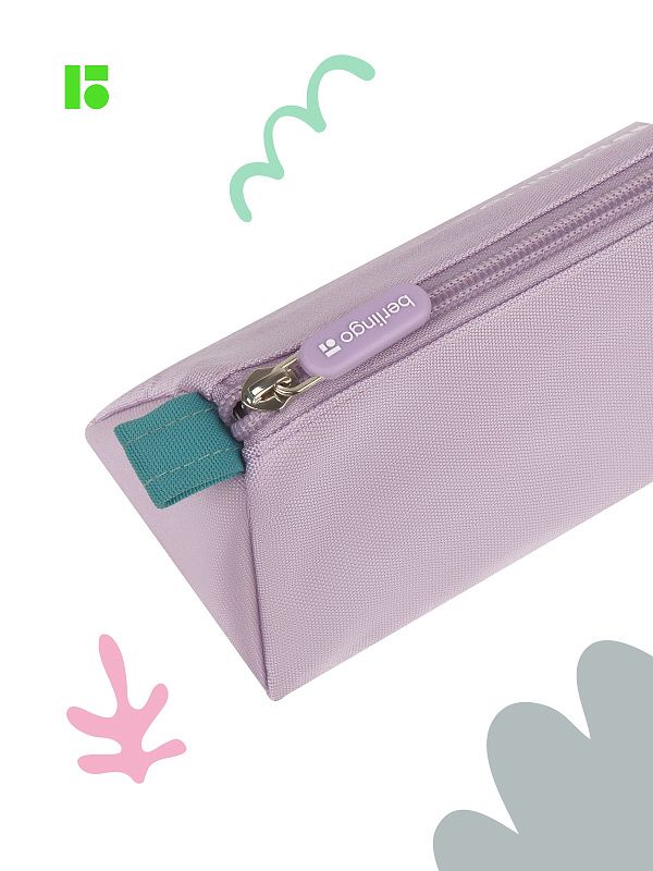 Пенал 1 отделение, 200*80*90 Berlingo "Grape", полиэстер 