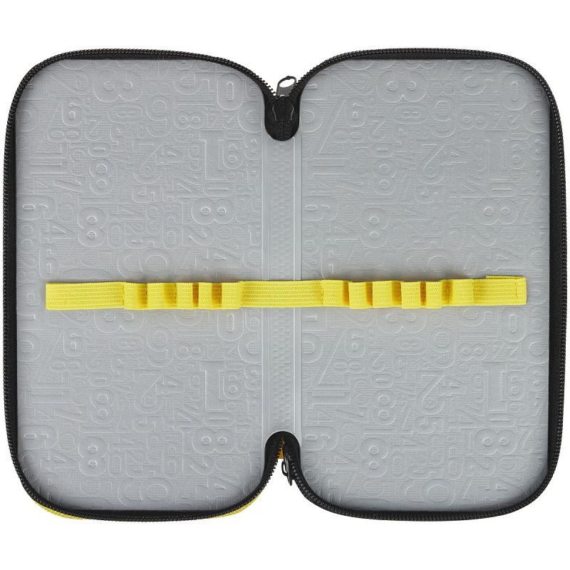 Пенал 2 отделения, 190*110 ArtSpace "Smile", ламинированный картон, софт-тач 