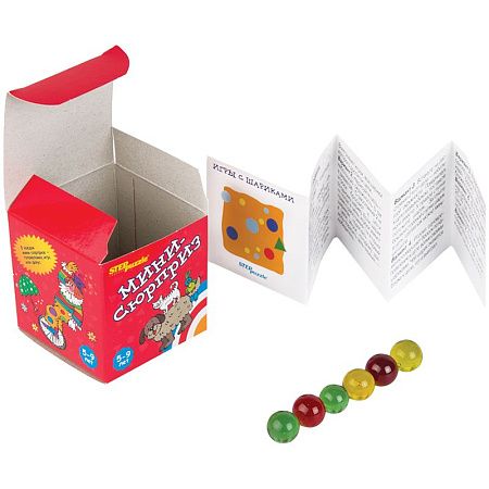 Игра настольная Step Puzzle "Мини-Сюрпризы", ассорти, картонная коробка 