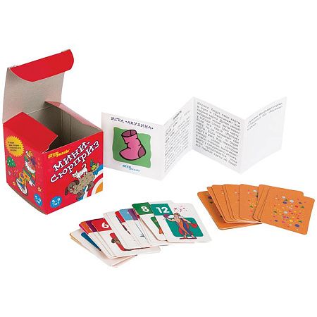 Игра настольная Step Puzzle "Мини-Сюрпризы", ассорти, картонная коробка 