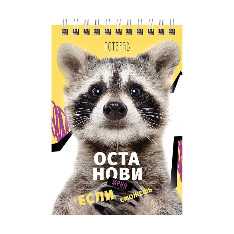 Блокнот А6 40л. на гребне BG "Если сможешь"