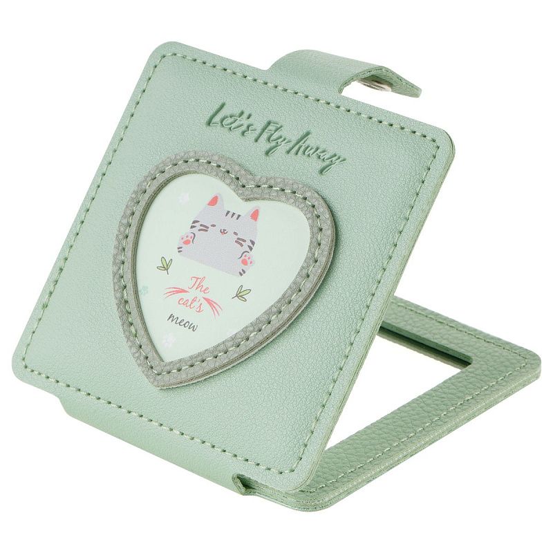 Зеркальце карманное складное MESHU "Cat's meow"