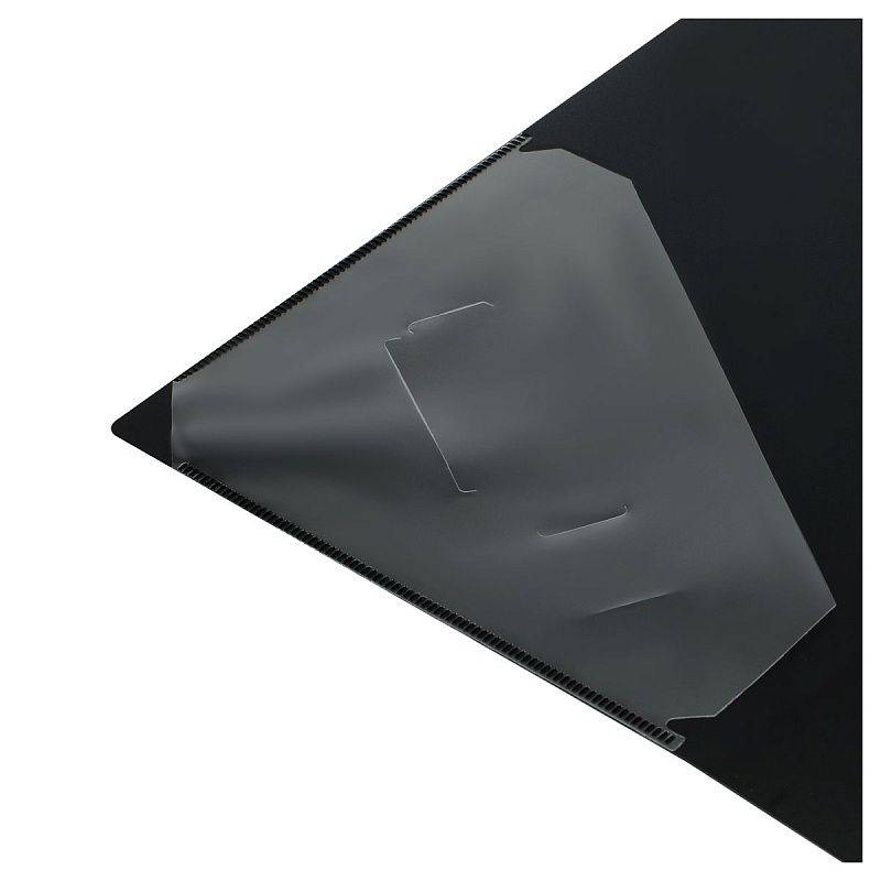 Папка на 2 кольцах СТАММ "Стандарт" А4, 40мм, 700мкм, пластик, черная 