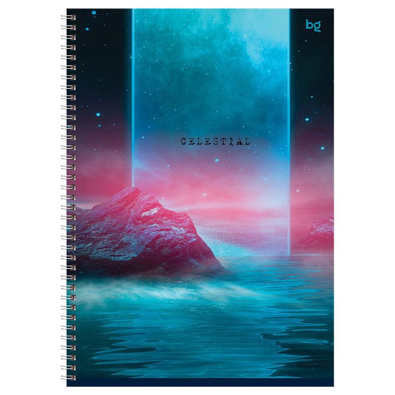 Тетрадь 96л., А4, клетка, на гребне BG "Celestial"