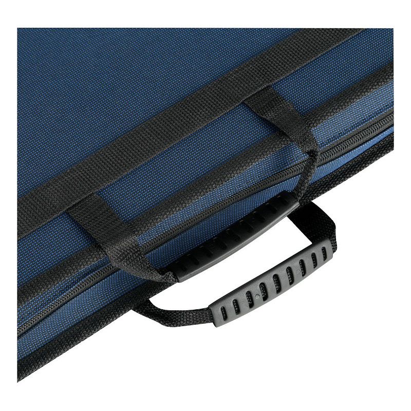 Сумка деловая OfficeSpace "Glasgow" А3, ткань, ассорти, 2 отделения, молния 