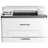 картинка МФУ лазерное ЦВЕТНОЕ PANTUM CM1100DN "3 в 1", А4, 18 стр./мин, 30000 стр./мес., ДУПЛЕКС, сетевая карта от магазина