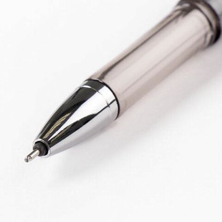 Ручки стираемые гелевые STAFF "College" EGP-664, НАБОР 4 штуки (3 СИНИХ, 1 ЧЕРНАЯ), игольчатый узел 0,5 мм, линия письма 0,38 мм, 143667 