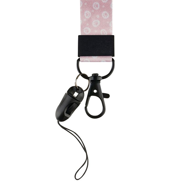 Лента для бейджей MESHU "Paw", 45см, петелька, карабин, опп пакет с европодвесом