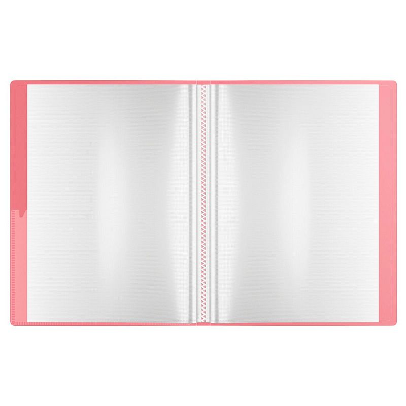 Папка с 30 вкладышами Berlingo "Your Way" А4, 17мм, 600мкм, коралловая, с внутр. карманом 