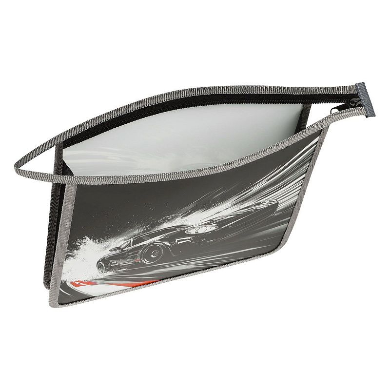 Папка для тетрадей 1 отделение, ArtSpace "Speed", А5, пластик, на молнии 