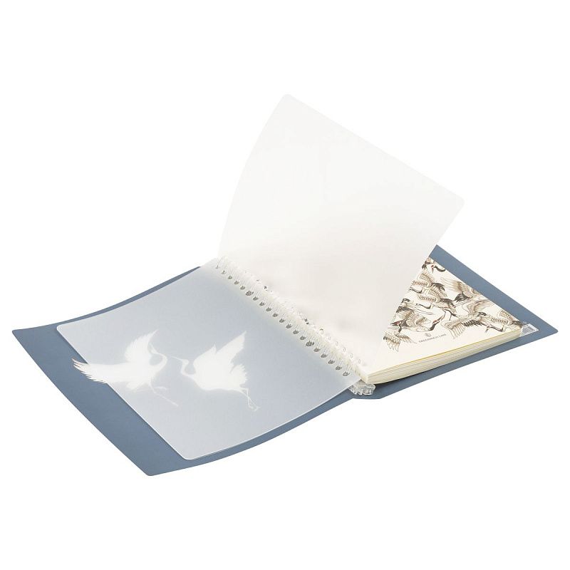 Тетрадь на кольцах 80л., А5, клетка Greenwich Line "Soar up", с пластиковой обложкой