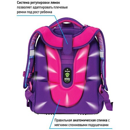 Ранец Berlingo Expert "Husky boy" 37*28*16см, 2 отделения, 2 кармана, анатомическая спинка 