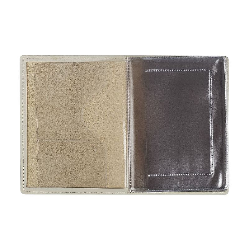 Обложка для автодокументов OfficeSpace "Всегда Права", натур. кожа 