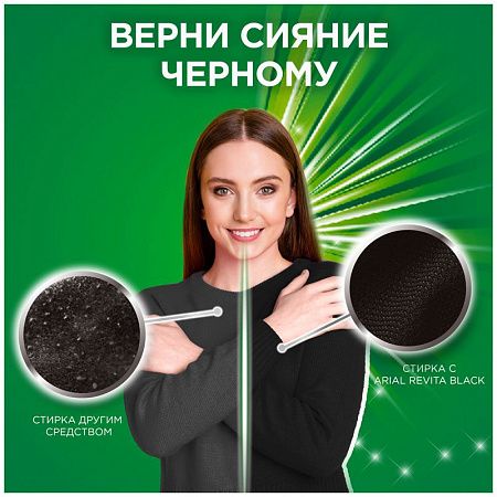 Капсулы для машинной стирки Ariel "Для Черного+Revitablack", 12шт*21,3г (ПОД ЗАКАЗ) 