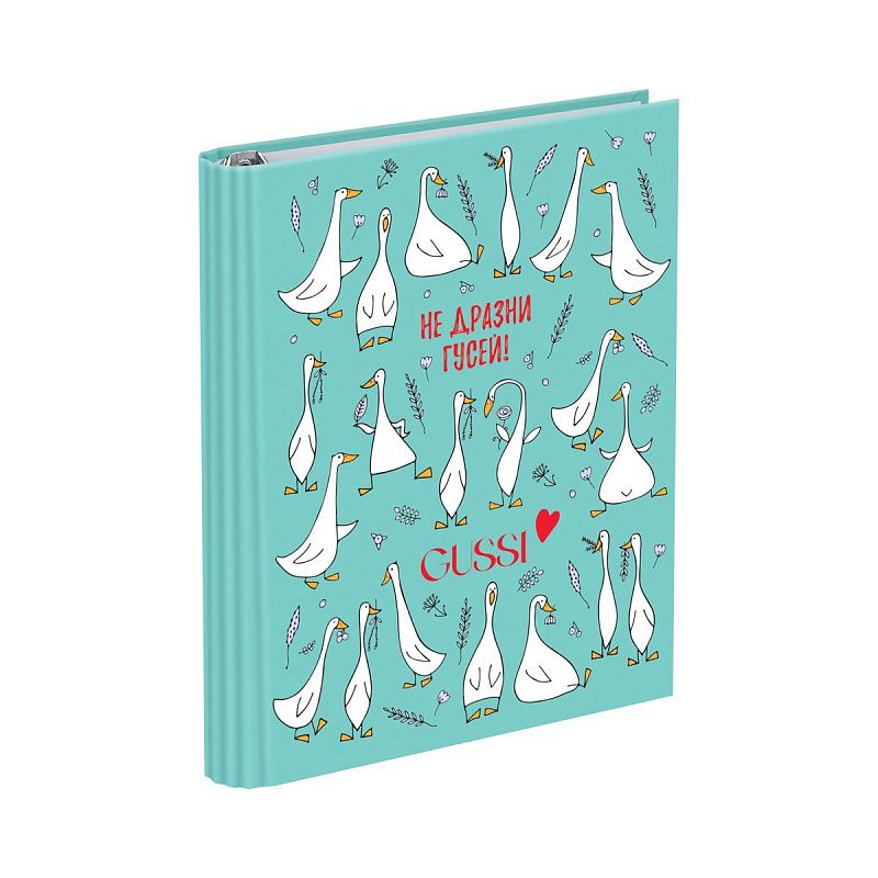 Тетрадь на кольцах А5, 160л., BG "Gussi", глянцевая ламинация