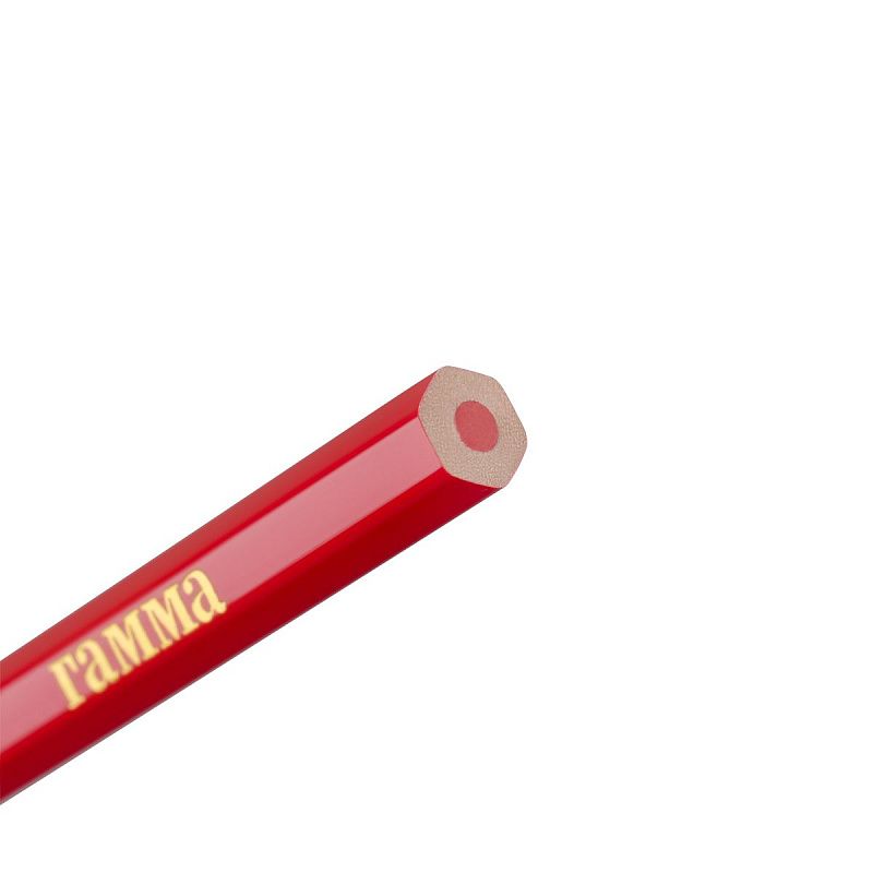 Карандаши цветные Гамма "Классические", 12цв., заточен., картон. упак., европодвес