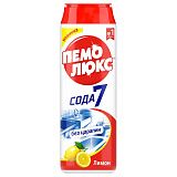 Средство чистящее Пемолюкс "Сода 5. Лимон", порошок, 480г 