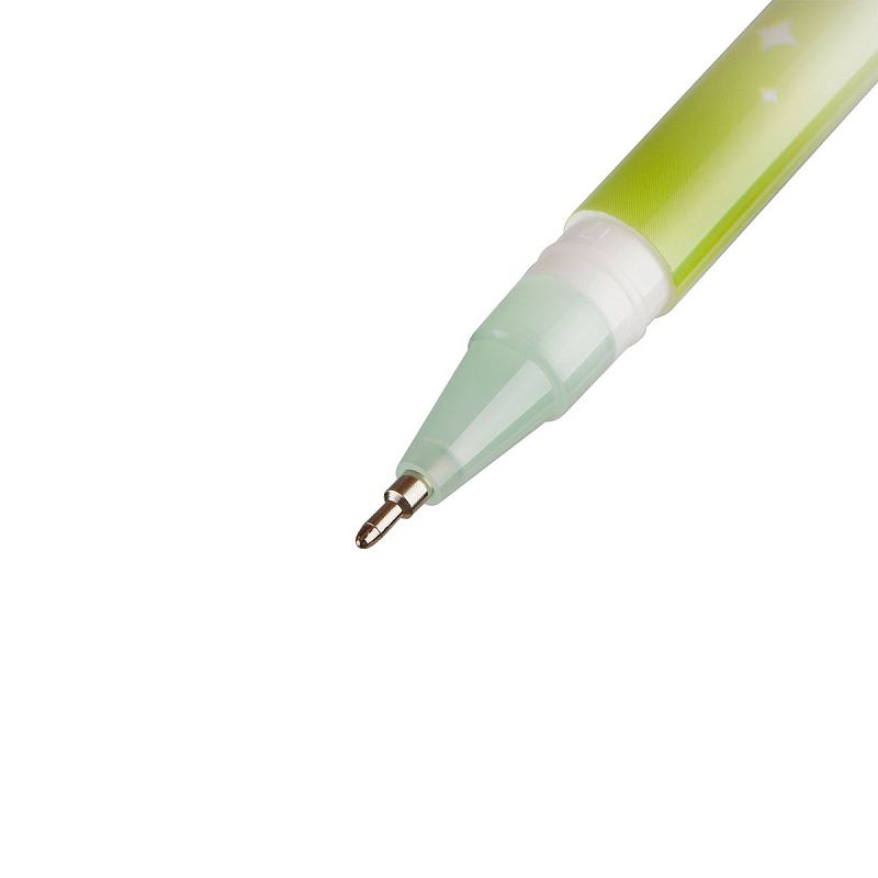 Ручка шариковая MESHU "Paw" 12шт., синие, 0,7мм, корпус ассорти, европодвес 