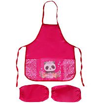 Фартук с нарукавниками ArtSpace "Panda", 53,5*44,5см, 3 кармана