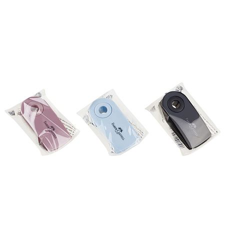 Ластик Faber-Castell "Sleeve Mini New", прямоугольный, 54*25*13мм, ассорти 