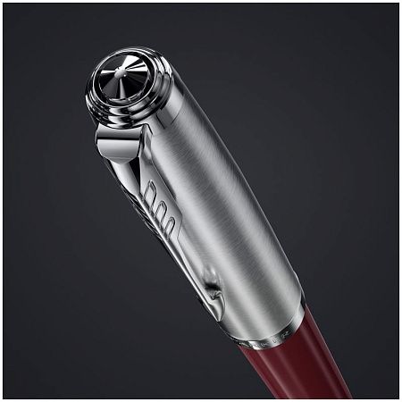 Ручка шариковая Parker "51 Burgundy CT" черная, 1,0мм, поворот., подарочная упаковка 