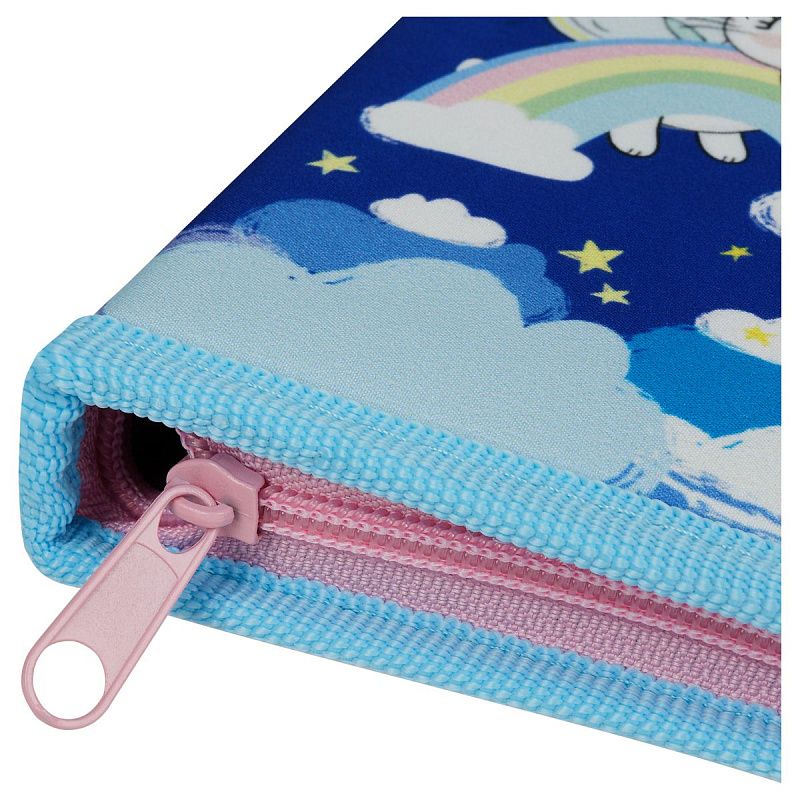 Пенал 1 отделение, 200*130 ArtSpace "Fairies", доп. секция, ткань 