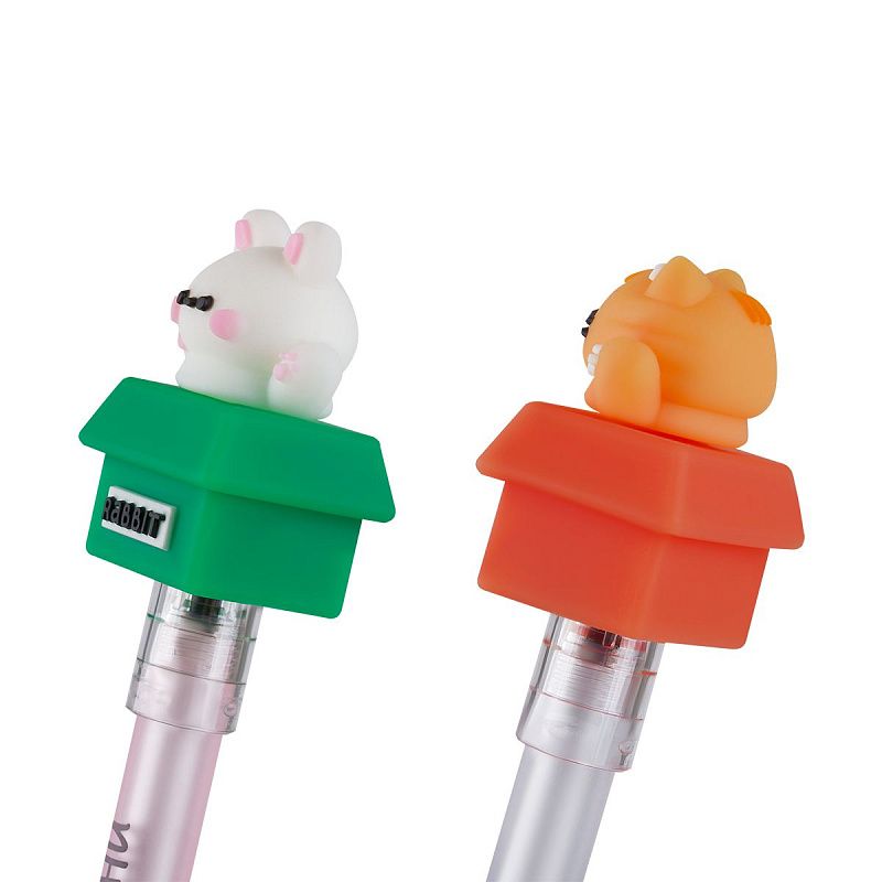 Ручка шариковая MESHU "Friends Box" синяя, 0,7мм, корпус ассорти 