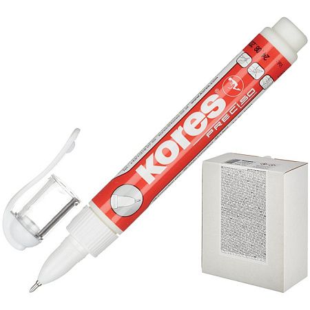 Корректирующий карандаш Kores "Preciso", 08мл, металлический наконечник