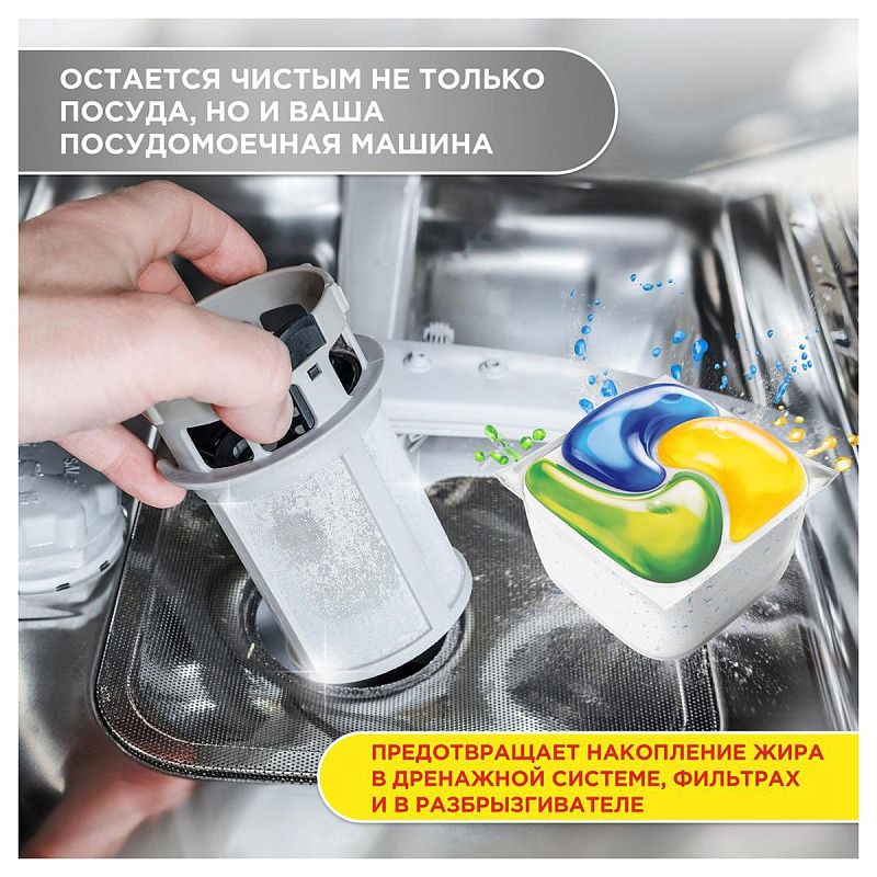 Капсулы для посудомоечной машины Fairy "Platinum. All in 1. Лимон", 12шт. (ПОД ЗАКАЗ) 