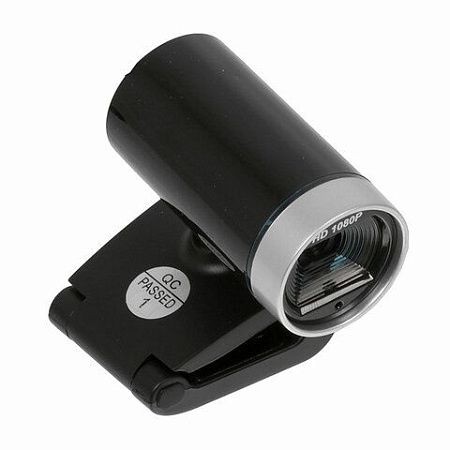 Веб-камера A4TECH PK-910H, 2 Мп, микрофон, USB 2.0, рег.крепеж, черная, 695255