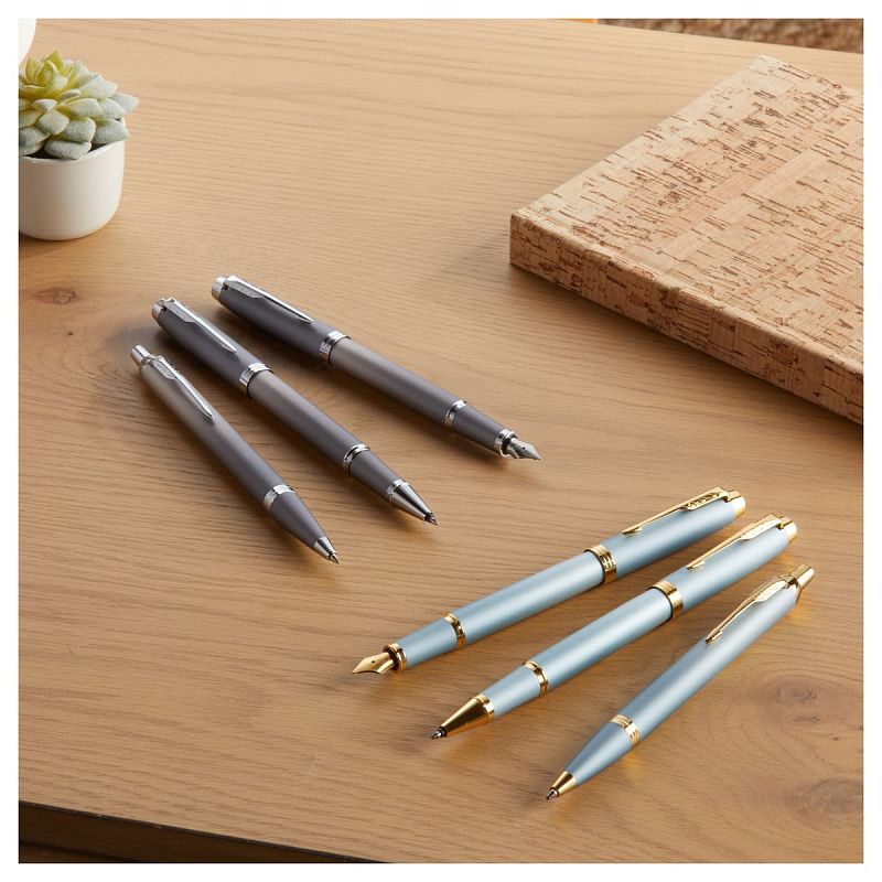 Ручка- роллер Parker "IM Rituals GREEN Gradient GT" черная, 0,5мм, подарочная упаковка 