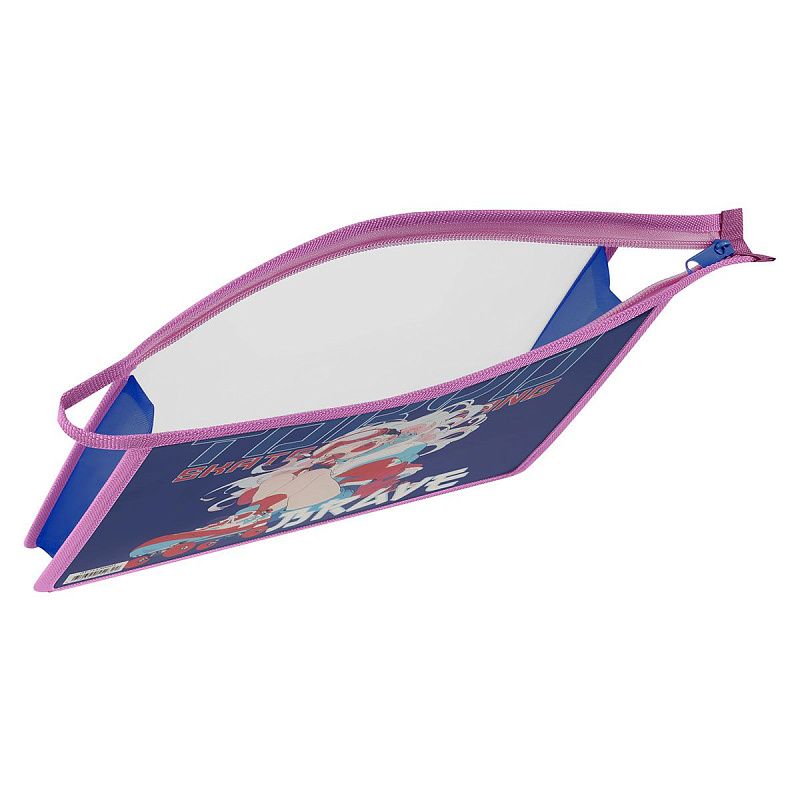 Папка для тетрадей 1 отделение, ArtSpace "Tokyo brave", А5, пластик, на молнии 