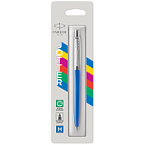 Ручка шариковая Parker "Jotter Blue CT" синяя, 1,0мм, кнопочн., пластик. корпус, блистер