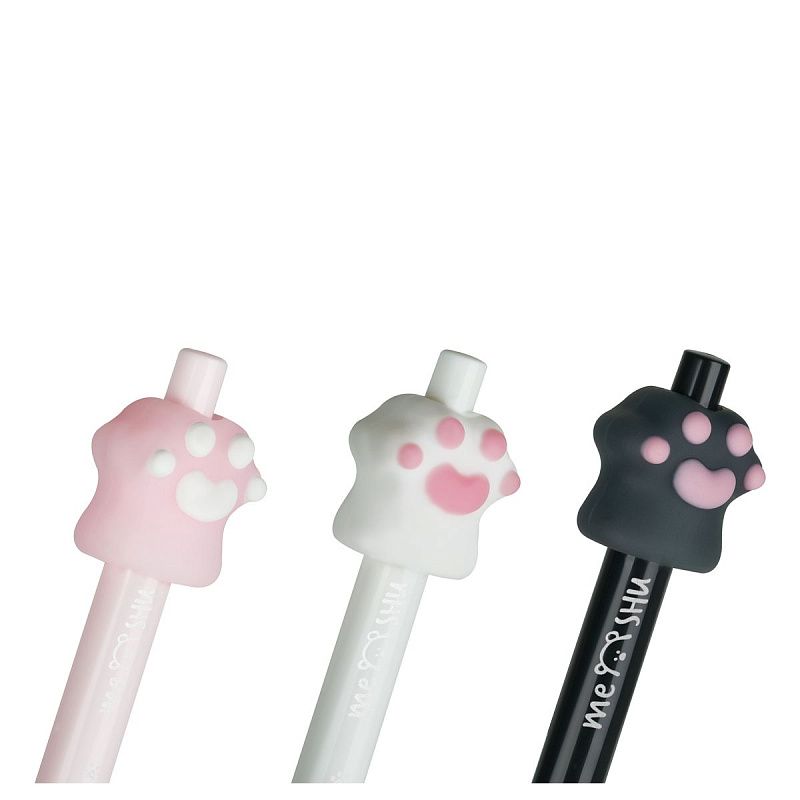 Карандаш механический MESHU "Bunny", 0,7мм, ассорти, с топпером 