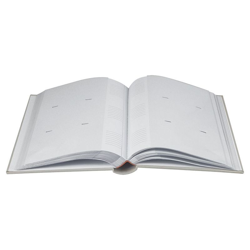 Фотоальбом 300 фото 10*15см, ArtSpace "Gray", бумажные страницы, ткань с окном