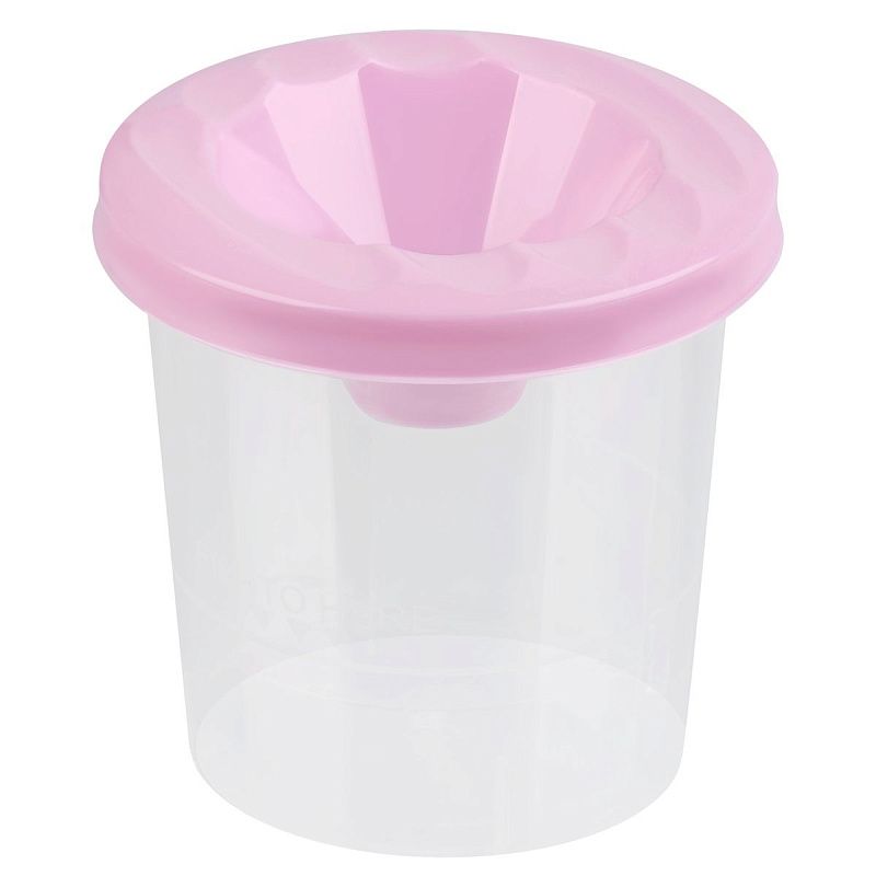 Стакан-непроливайка Гамма, пастельно-розовый