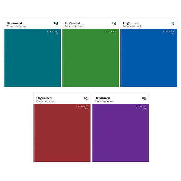 Тетрадь 48л., А5, клетка BG "Cпокойствие", эконом
