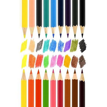 Карандаши цветные MAPED "COLOR PEP'S Strong", набор 12 цветов, грифель 3,2 мм, пластиковый корпус, 862712