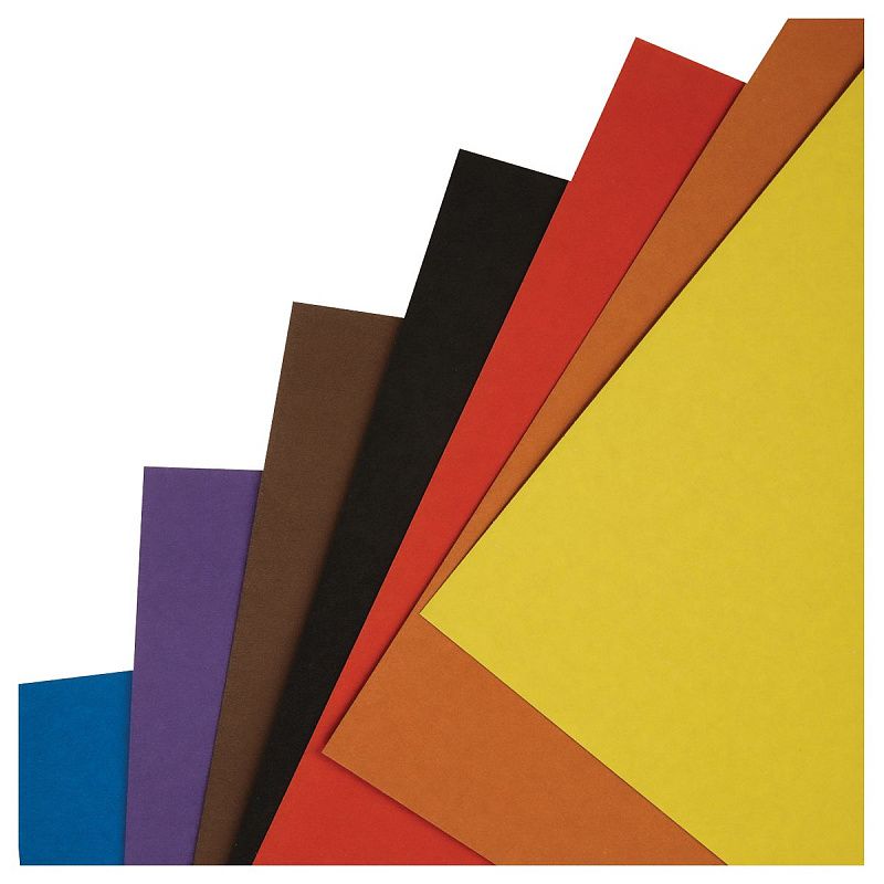 Картон цветной А4, Мульти-Пульти, 8л., 8цв., немелованный, в папке, "Приключения Енота"